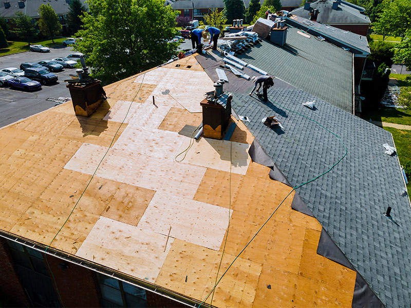 residential full roof replacement woodstock ga